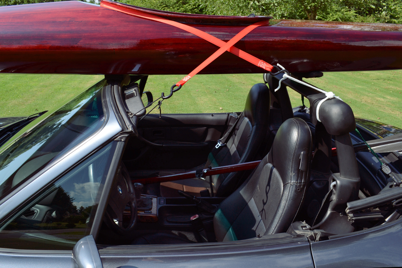 Illustration for article titled 1999 BMW Z3 Roadster: Will It Kayak?